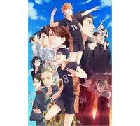 Affiche Murale Haikyuu, Dessin animé Japonais ! Puzzle de 1 000 pièces, Jeu de décompression pour Adultes 57x87cm
