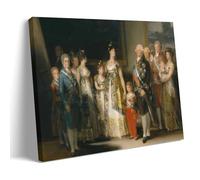 Affiche murale imprimée The Family of Charles IV par Francisco De Goya - Décoration murale - Décoration d'intérieur - 20 x 30 cm