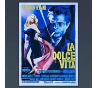 Affiche murale La Dolce Vita 70 x 100 cm
