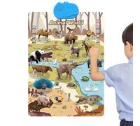 Affiche murale parlante pour - éducatifs interactifs amusants avec son - Affiches pour salle de classe primaire - Pour maison, salle de ole, temps en , intérieur et