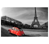 Affiche Mythique 2cv Paris - 60x40cm - Made in France - Made in France - 60x40
