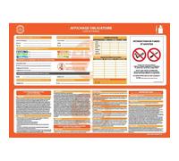 Affiche obligatoire entreprise entre 11 & 49 salariés - A3 - Vinyle plastifié