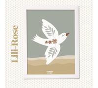 Affiche Oiseau Liberté-lili Rose Multicolore TU