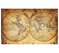 Affiche old map, 60x40cm - made in France