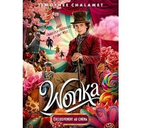 Affiche Originale Wonka - Grand Format (120 x 160 cm Roulée) - Timothée Chalamet - Année 2023 - Décoration Intérieure - Salle de Séjour