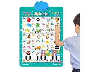 Affiche Parlante - PVC, Tableau Mural De L'alphabet Électronique, Apprentissage De L'anglais Avec Des Chansons, D Es Lettres, Des Chiffres | Affiche De Jeu Éducatif, Tableaux D'apprentissage Électroni