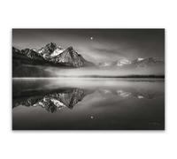 Affiche paysage Coucher de lune - Made in France - Affiche seule 30x20