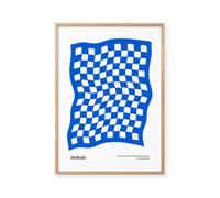 Affiche Peléton Méthodic Blue 50x70