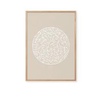 Affiche Peléton Papercut 05 Beige 50x70