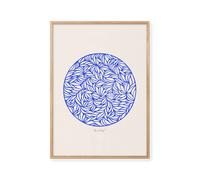 Affiche Peléton Papercut 05 Bleu 70x100