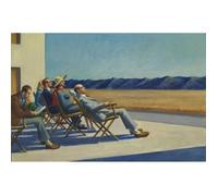 Affiche - People In The Sun - Edward Hopper - 31cm x 47cm - Impression Haute Définition - Fabriqué en France