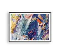 Affiche Poster 100x70cm Tableaux Image Les couleurs la peinture l'abstraction