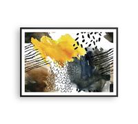 Affiche Poster 100x70cm Tableaux Image Photo Abstraction Motifs Taches Wall Art