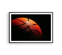 Affiche Poster 100x70cm Tableaux Image Photo Basket-ball jeu sport Wall Art