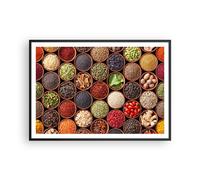 Affiche Poster 100x70cm Tableaux Image Photo épice cuisine Wall Art Decoration