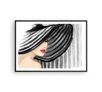 Affiche Poster 100x70cm Tableaux Image Photo femme style mode Wall Art