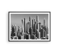Affiche Poster 100x70cm Tableaux Image Photo Gratte-ciel Photographie Dubaï Art