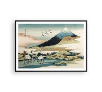 Affiche Poster 100x70cm Tableaux Image Photo Japon Grues Image Wall Art