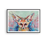 Affiche Poster 100x70cm Tableaux Image Photo Petit novembre coloré Wall Art