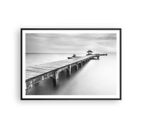 Affiche Poster 100x70cm Tableaux Image Photo Thaïlande baie plage pont Wall Art