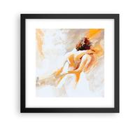 Affiche Poster 30x30cm Tableaux Image Caractère l'amitié l'amour le mariage Art