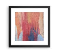 Affiche Poster 30x30cm Tableaux Image Les couleurs les peintures l'abstraction