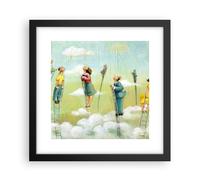Affiche Poster 30x30cm Tableaux Image Photo abstraction moderne Wall Art