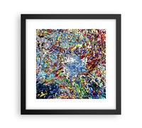 Affiche Poster 30x30cm Tableaux Image Photo abstraction moderne Wall Art