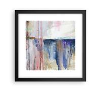 Affiche Poster 30x30cm Tableaux Image Photo Abstraction Peintures Huile Wall Art