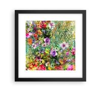 Affiche Poster 30x30cm Tableaux Image Photo fleur été nature Wall Art