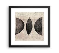 Affiche Poster 30x30cm Tableaux Image Photo Forme Chiffres Géométrique Wall Art