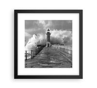 Affiche Poster 30x30cm Tableaux Image Photo Lanterne Mer Portugal Wall Art