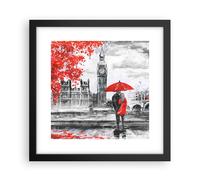 Affiche Poster 30x30cm Tableaux Image Photo Londres architecture grand ben Art