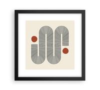 Affiche Poster 30x30cm Tableaux Image Photo Minimaliste Moderne Abstraction Art