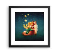 Affiche Poster 30x30cm Tableaux Image Photo Petit Prince novembre Wall Art