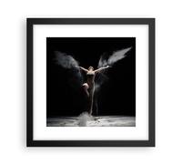 Affiche Poster 30x30cm Tableaux Image Photo Photographie Danse Ailes Wall Art