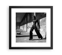 Affiche Poster 30x30cm Tableaux Image Photo Photographie Mode Femme Wall Art