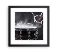 Affiche Poster 30x30cm Tableaux Image Photo Tambour Poussière Tambour Wall Art