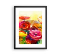 Affiche Poster 30x40cm Tableaux Image Fleurs Printemps Flore Jardin Wall Art