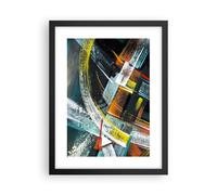Affiche Poster 30x40cm Tableaux Image L'Abstraction Graffiti Coloré Wall Art