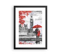 Affiche Poster 30x40cm Tableaux Image Londres architecture grand ben Wall Art