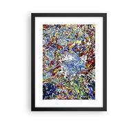 Affiche Poster 30x40cm Tableaux Image Photo abstraction moderne Wall Art