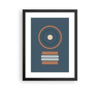 Affiche Poster 30x40cm Tableaux Image Photo Abstrait Moderne Motifs Wall Art