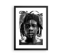 Affiche Poster 30x40cm Tableaux Image Photo Afrique Ethnique Noir Wall Art