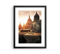 Affiche Poster 30x40cm Tableaux Image Photo Bouddha foi Asie Wall Art Decoration