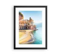 Affiche Poster 30x40cm Tableaux Image Photo Côte Amalfi Italie Wall Art