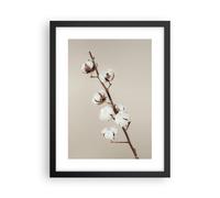 Affiche Poster 30x40cm Tableaux Image Photo Coton Brindille Boho Wall Art