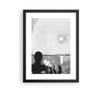 Affiche Poster 30x40cm Tableaux Image Photo Couple Amants Fille Wall Art