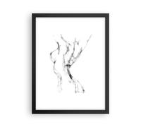 Affiche Poster 30x40cm Tableaux Image Photo Femme Corps Nudité Wall Art