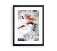Affiche Poster 30x40cm Tableaux Image Photo Femme danse ballet corps Wall Art